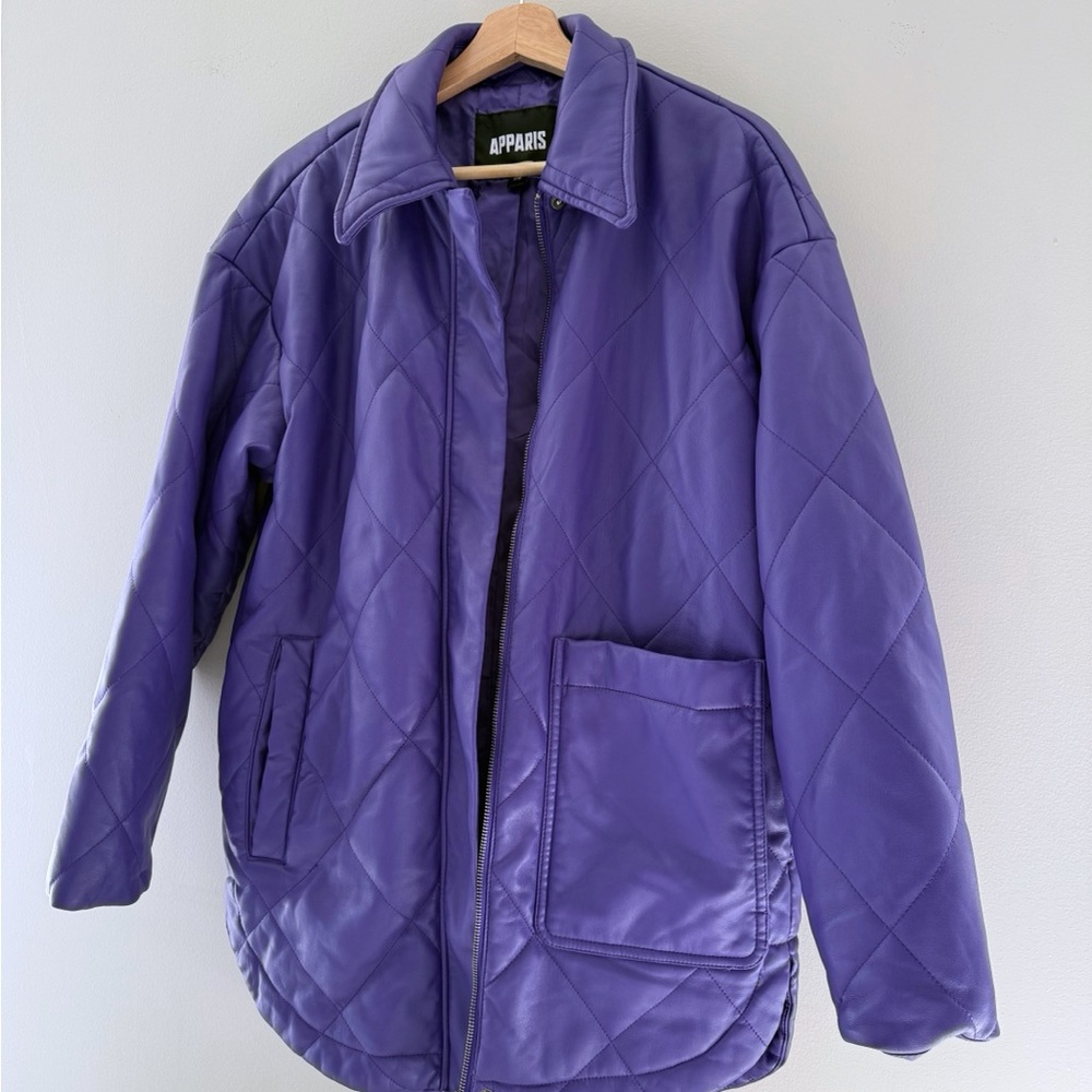 APPARIS Stevie Jacket In Electric Purple SIZE XS - Picture 5 of 11